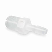 Strt, HDPE, Barbed 3/4", MNPT 1/2",PK10 A8-12HDPE