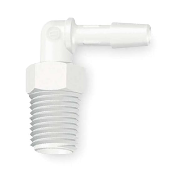 Eldon James 3/4" Barbed x MNPT 90 Degree Elbow PK 10 L12-12WP