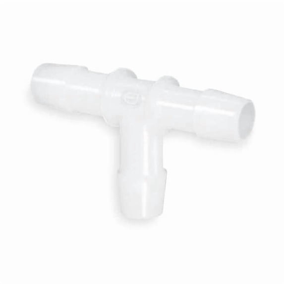 Eldon James Tee,PVDF,Barbed1/2",PK5 T0-8NK