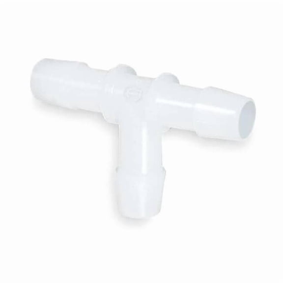 Eldon James Tee, HDPE, Barbed3/4in,PK10 T0-12HDPE