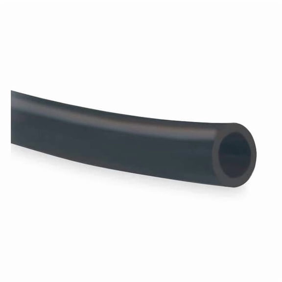 Eldon James Tubing,3/16In IDx5/16 In OD,100 Ft,Black CFX3-5X