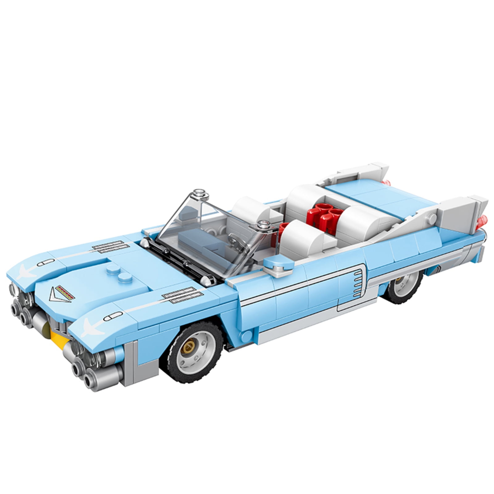 Eldorado Retro Car Building Set, Classic Car MOC Building Block