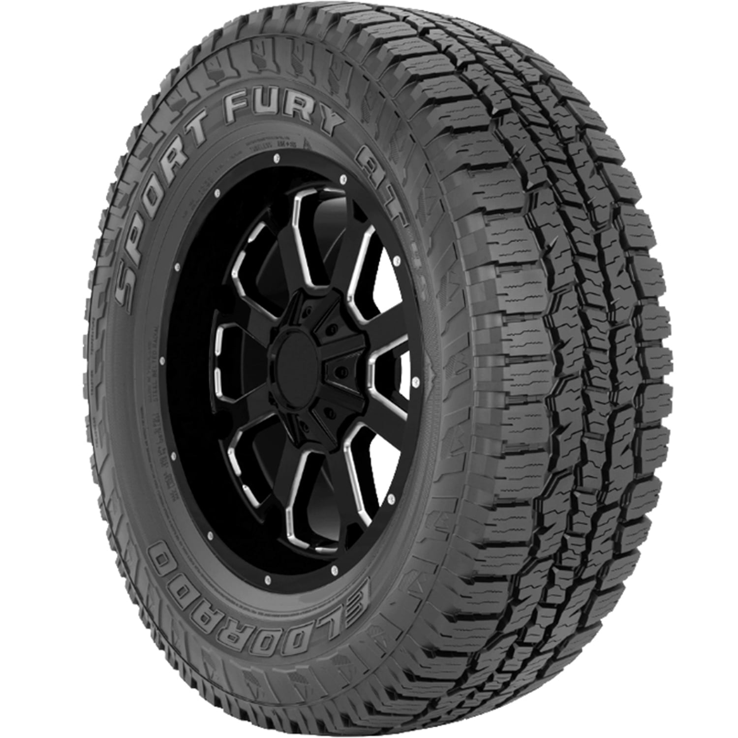 Eldorado Sport Fury AT4S 275/60R20 Black All Terrain Tire
