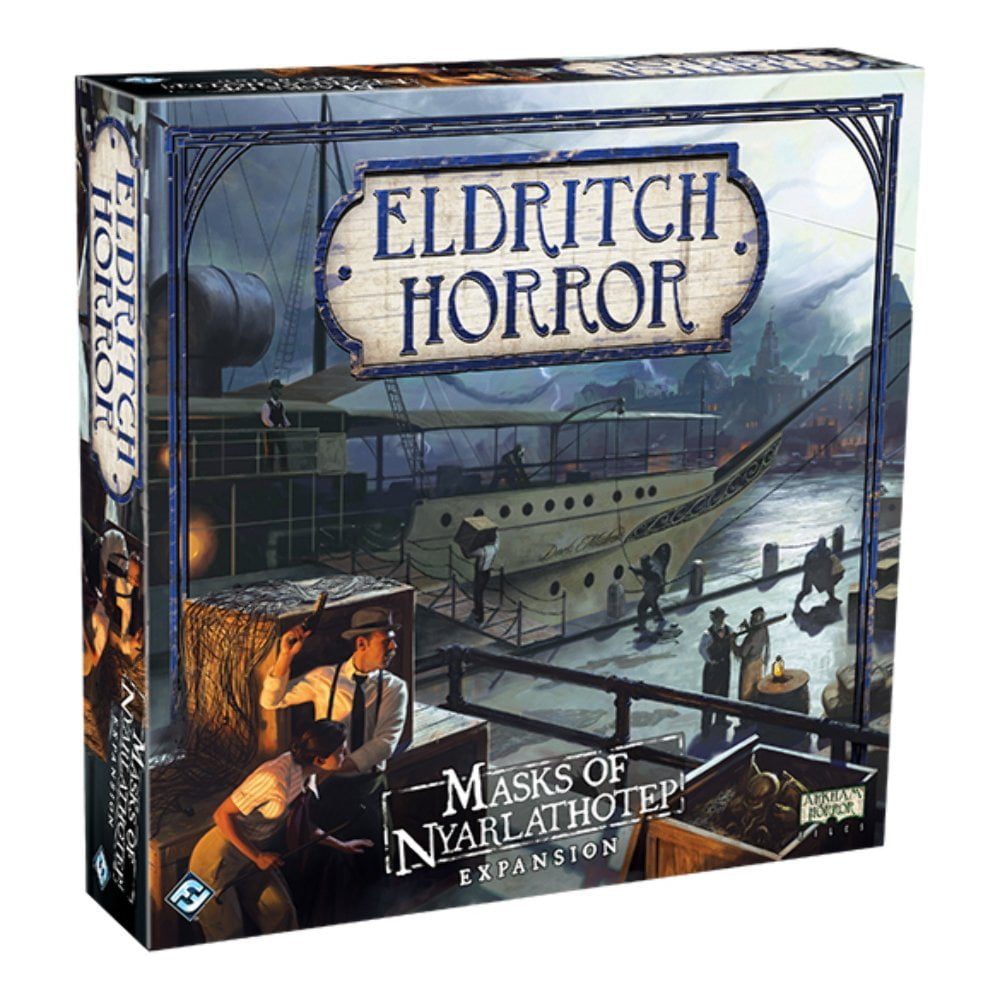 Eldritch Horror Board Game: Masks of Nyarlathotep Expansion for Ages 14 and up, from Asmodee