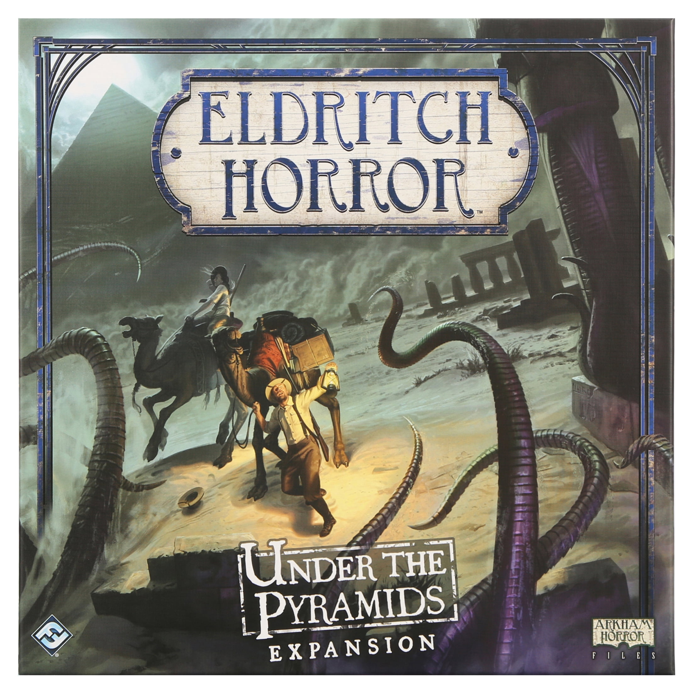 Eldritch Horror: Under The Pyramids Strategy Board Game Expansion for Ages 14 and up, from Asmodee