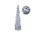 thumbnail image 1 of EleaEleanor Home Heritage 5 Foot Tall Christmas Tree with Warm White LED Lights and Folding, 1 of 6