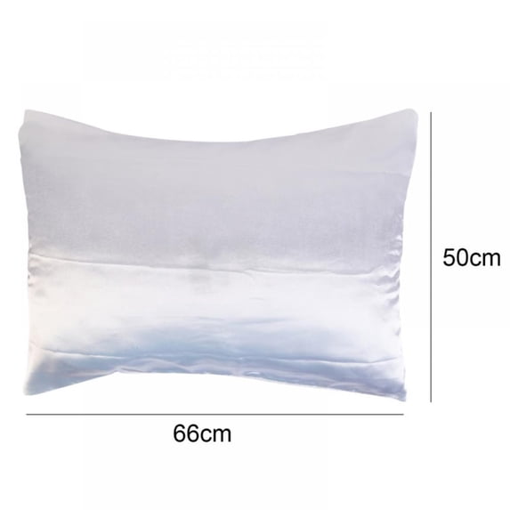 EleaEleanor Satin Pillowcase for Hair and Skin, Queen Size (20x29 inches/ 20x26inches) Pillow Cases - Slip Cooling Satin Pillow Covers With Zipper