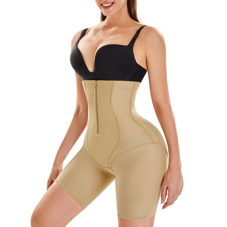Women's Shapewear High Compression Body Shaper for Women Butt Lifter Thigh  Slimmer Shape Wear Tops, Beige, Small : : Clothing, Shoes &  Accessories