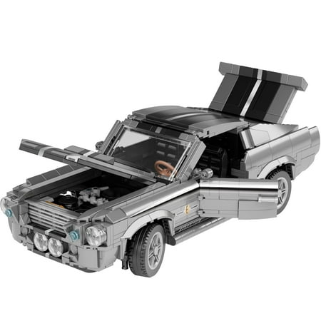 Eleanor GT500 Building Toy for Boy Teen Display and Collection,Collectible Sports Car Technology Car Building Kit, Toy Models, DIY Toys for Boys Age 8+(879pcs)