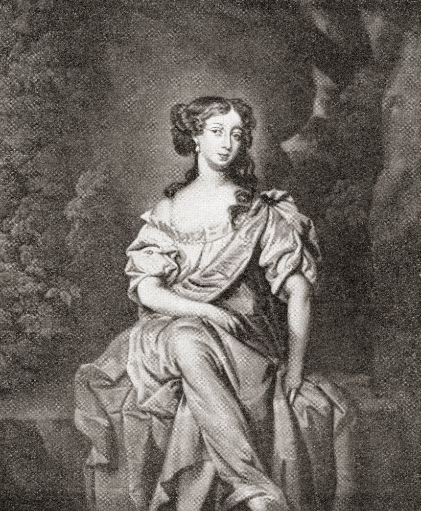 Eleanor Nell Gwyn 1650 Canvas Art - Ken Welsh Design Pics (24 x 30)