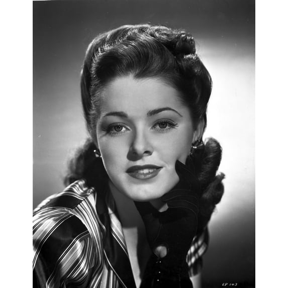 Eleanor Parker on a Printed Top Portrait Photo Print (24 x 30)
