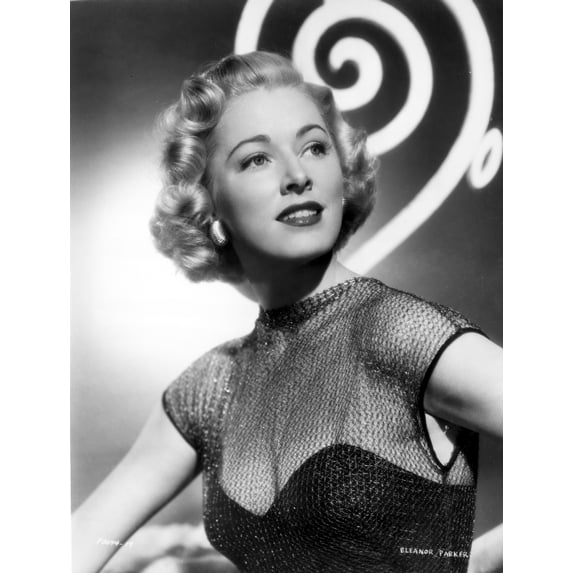 Eleanor Parker on a See Through Top Photo Print (24 x 30)