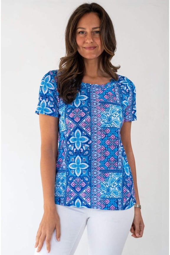 Eleanor Patchwork Tee