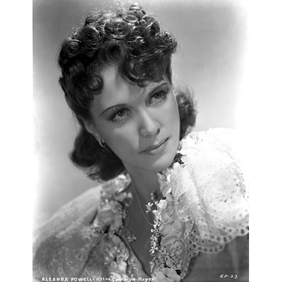 Eleanor Powell on a Ruffled Dress Photo Print (24 x 30)