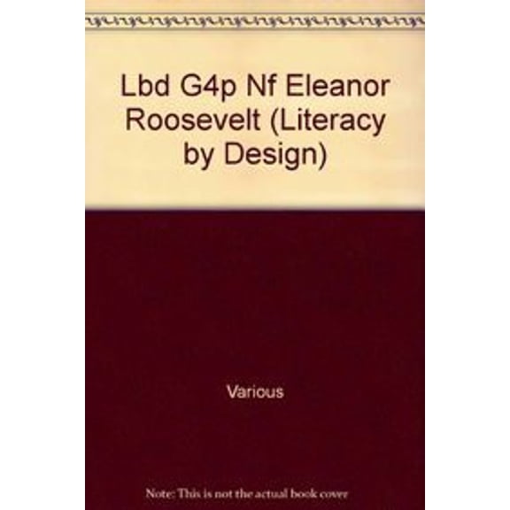 Pre-Owned Lbd G4p Nf Eleanor Roosevelt (Paperback) 9781418938154