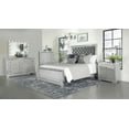 thumbnail image 1 of Eleanor Upholstered Tufted Bedroom Set Metallic, 1 of 8