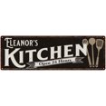 thumbnail image 1 of Eleanor's Kitchen Sign Chic Wall Decor Gift Mom 6x18 206180014151, 1 of 1