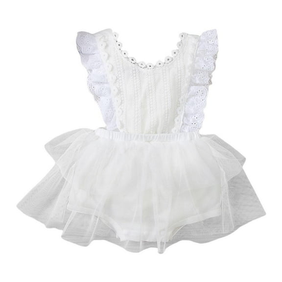 Eleanos 3-18M Summer Baby Short-Sleeved Solid Color Romper Pure Cotton One-Piece Romper