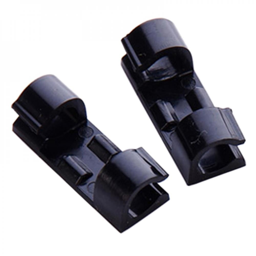 Eleanos Home SelfAdhesive Cable Clips Organizer Drop Wire Holder Cord