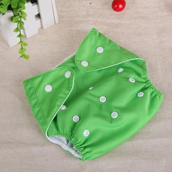 Eleanos Newborn Baby Reusable Waterproof PP Covers Infants Cloth Diaper Sleeping Nappy Pants