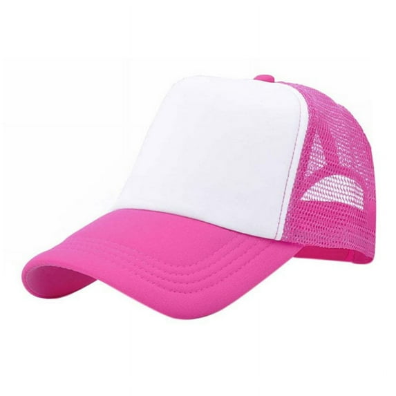 Eleanos Spring Summer Kids Boys Girs Adjustable Mesh Baseball Caps Trucker Visor Hats