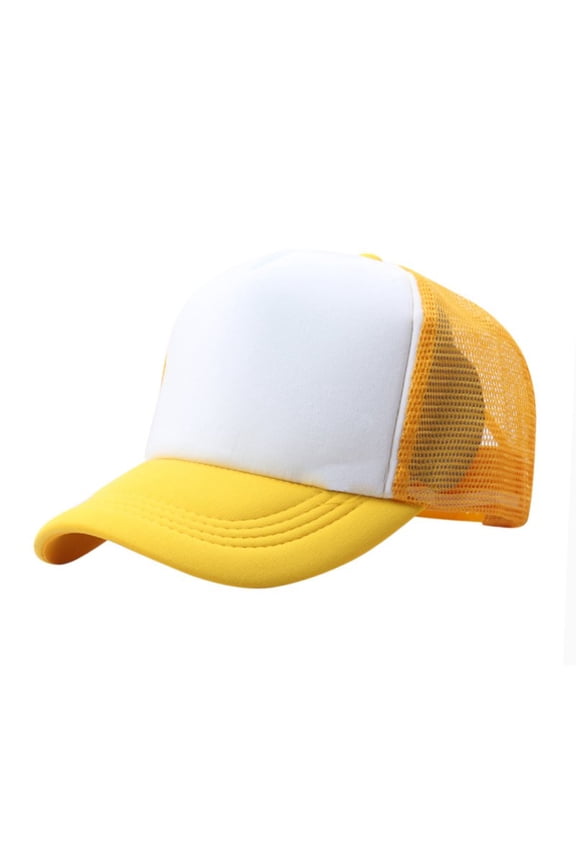 Spring Summer Kids Boys Girs Adjustable Mesh Baseball Caps Trucker Visor Hats