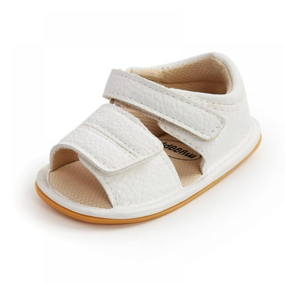 Eleanos Summer Baby Cute Non-slip Solid color Toddler Shoes Sandals