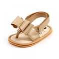 thumbnail image 1 of Eleanos Summer Baby Girl Flip Flops Bow Cute Solid Color Shoes Sandals, 1 of 6