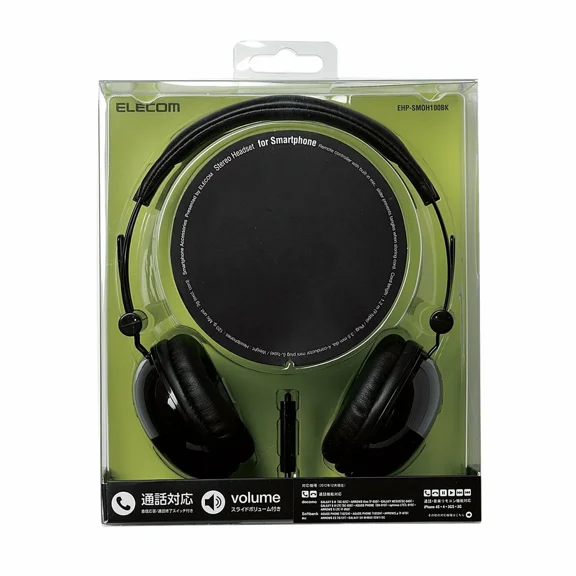 Elecom 3.5Mm Wire Headphones With Mic For Android Smart Phone, Android Pc