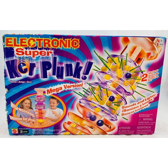 Elecronic Kerplunk Game - 2002 - Mattel - Great Condition