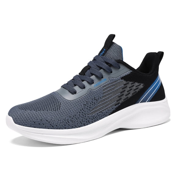 Elecsop Running Shoes for Men, Fashion Sneakers for Men Comfortable Lightweight Breathable Walking Shoes Men for Jogging