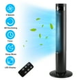 thumbnail image 1 of Electactic 35" Tower Fan Portable Floor Fans with Remote Control & 12H Timer 3 Speeds Wind 3 Modes ,Black, 1 of 6
