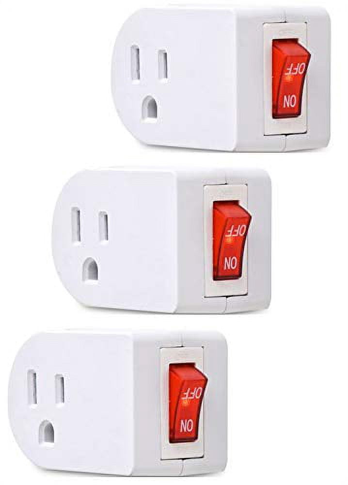 QVS Single-Port Power Adaptor with Lighted On/Off Switch