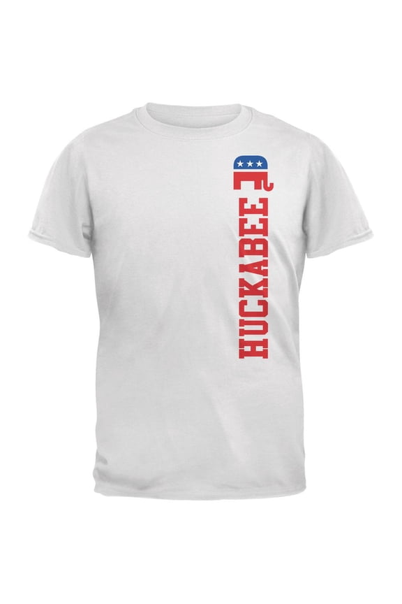 Election 2016 Team Mike Huckabee White Adult T-Shirt - X-Large