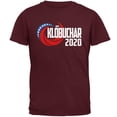 thumbnail image 1 of Election 2020 Amy Klobuchar for President Mens T Shirt Maroon 3X-LG, 1 of 1