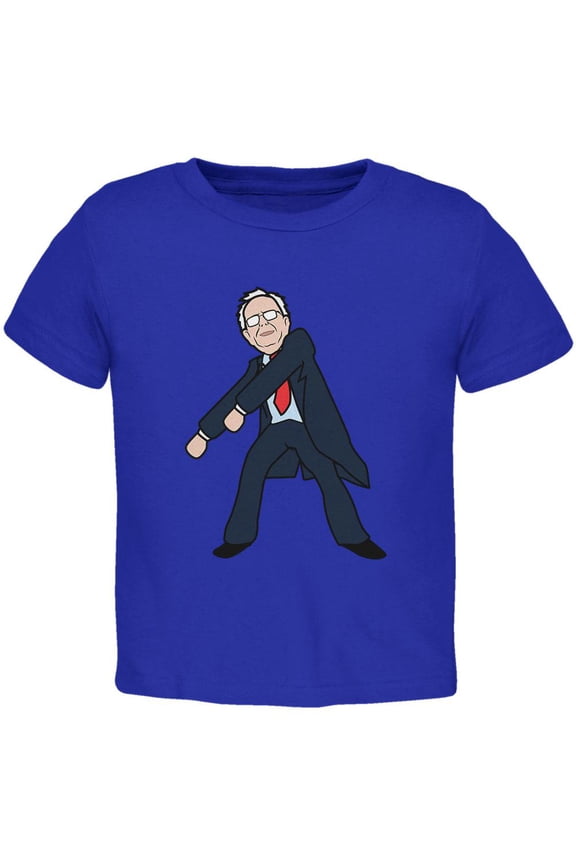 Election 2020 Bernie Sanders Flossing Dance Toddler T Shirt Royal 2T