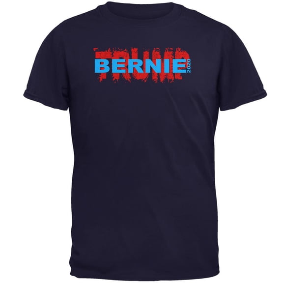 Election 2020 Bernie Sanders Trump Buster Mens T Shirt Navy LG