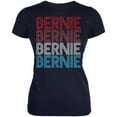 thumbnail image 1 of Election 2020 Bernie Sanders Vintage Style USA Juniors Soft T Shirt Navy LG, 1 of 1