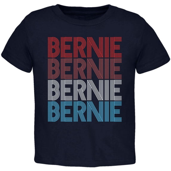 Election 2020 Bernie Sanders Vintage Style USA Toddler T Shirt Navy 2T