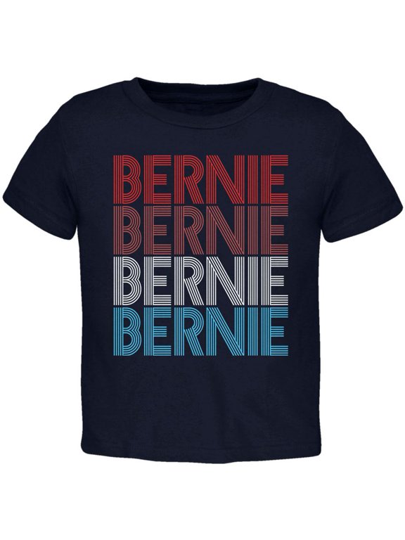 Election 2020 Bernie Sanders Vintage Style USA Toddler T Shirt Navy 2T