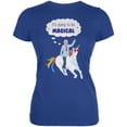 thumbnail image 1 of Election 2020 Bernie Sanders is Magical Unicorn Juniors Soft T Shirt Royal X-LG, 1 of 1