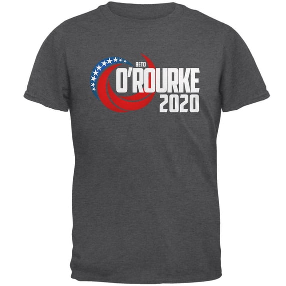 Election 2020 Beto O'Rourke for President Mens T Shirt Dark Heather SM