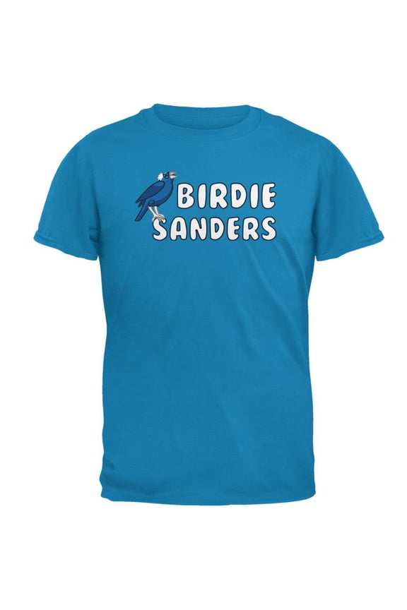Election 2020 Bird Birdie Bernie Sanders Mens T Shirt Sapphire 3X-LG