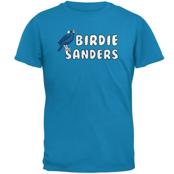 Election 2020 Bird Birdie Bernie Sanders Mens T Shirt Sapphire LG
