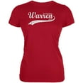 thumbnail image 1 of Election 2020 Elizabeth Warren For President Swoosh Juniors Soft T Shirt Red 2XL, 1 of 1