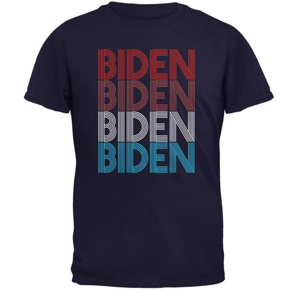 Election 2020 Joe President Biden Vintage Style Mens T Shirt Navy 2XL