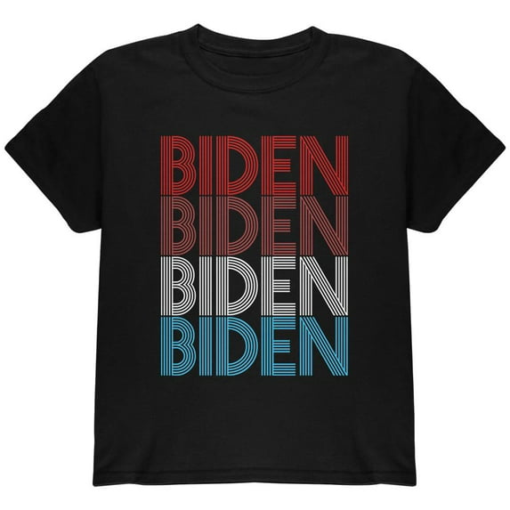 Election 2020 Joe President Biden Vintage Style Youth T Shirt Black Youth X-SM