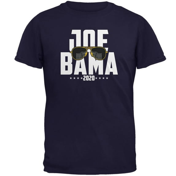 Election 2020 JoeBama Biden Obama Mens T Shirt Navy MD