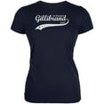 thumbnail image 1 of Election 2020 Kirsten Gillibrand for President Swoosh Juniors Soft T Shirt Navy LG, 1 of 1