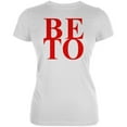 thumbnail image 1 of Election 2020 President Beto O'Rourke Stacked Juniors Soft T Shirt White SM, 1 of 1